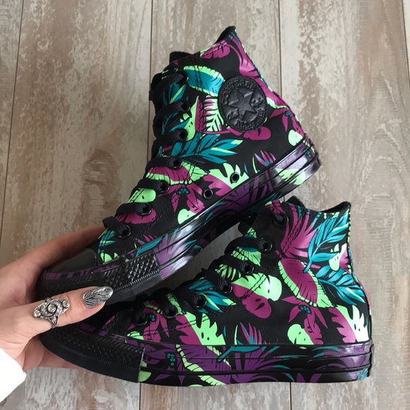 NWTConverse ID Custom Floral high tops! - Picture 4 of 8